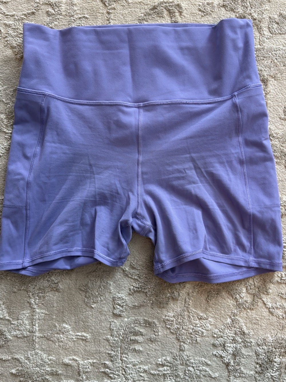 Vuori High-Waist Studio Pocket Lavender Women’s Active Shorts